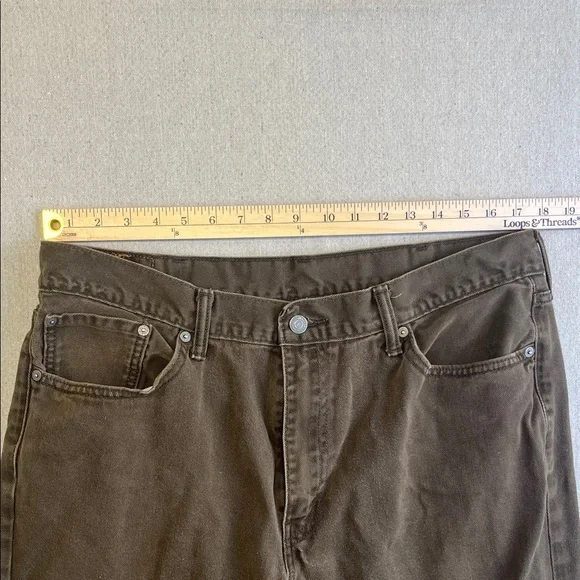 Levi's Straight Jeans Brown - Picture 8 of 12